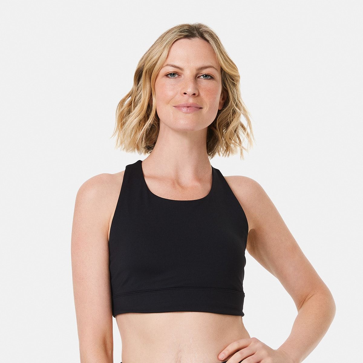Active Womens Longline Crop Top
