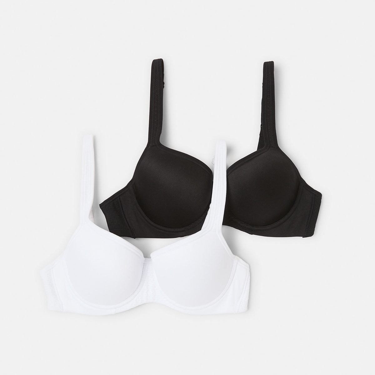 2 Pack Sports Underwire Padded Bra