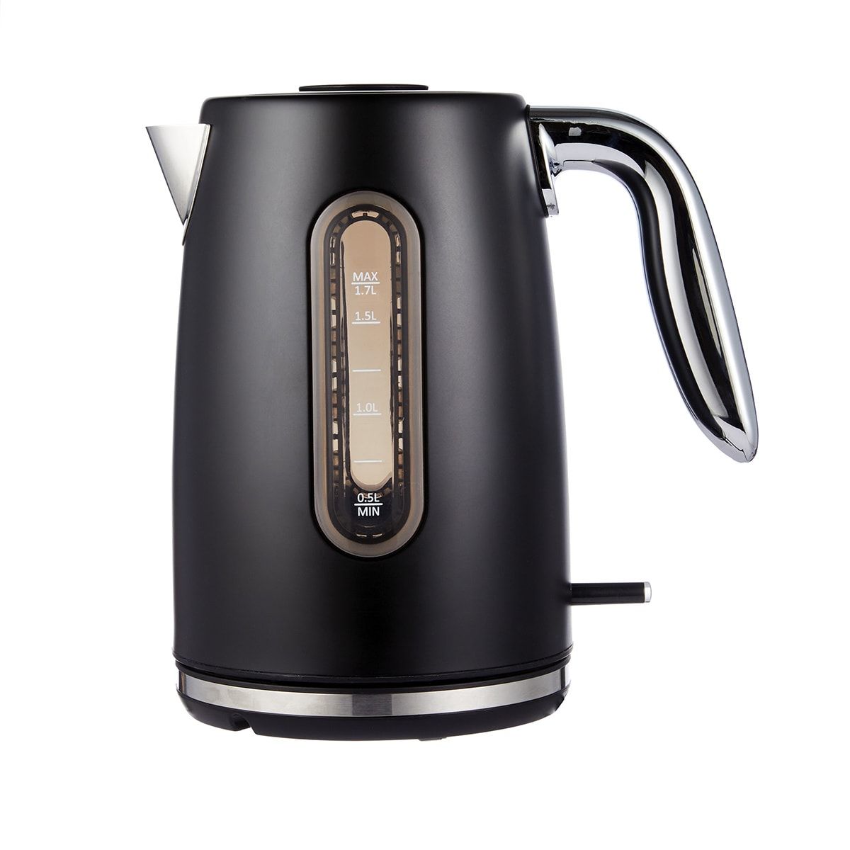 1.7L Stainless Steel Kettle - Black