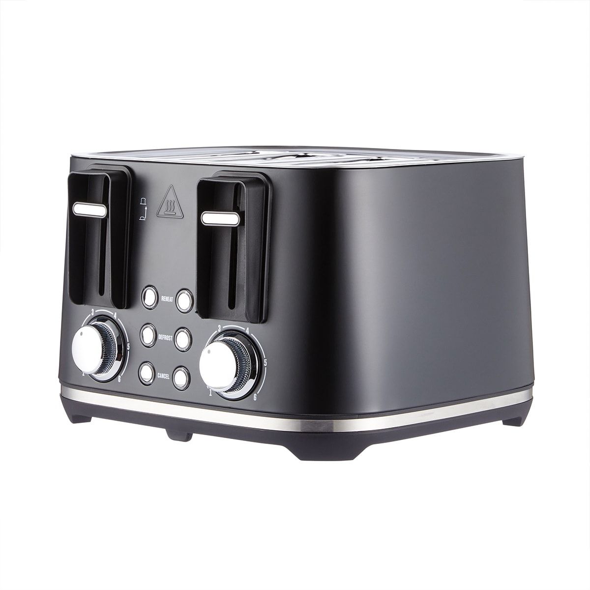 4 Slice Stainless Steel Toaster