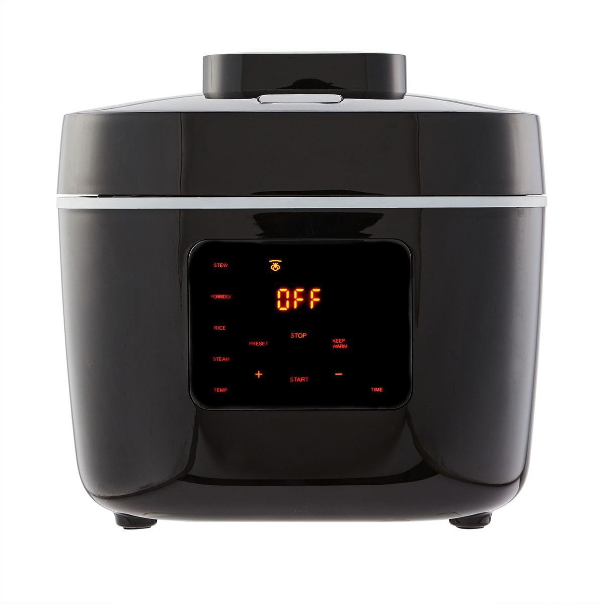 6L 8-in-1 Multicooker - Black