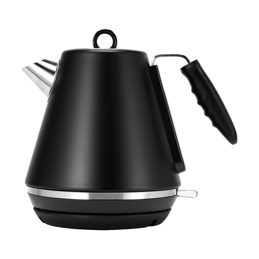 1.7L Stainless Steel Pyramid Kettle - Black