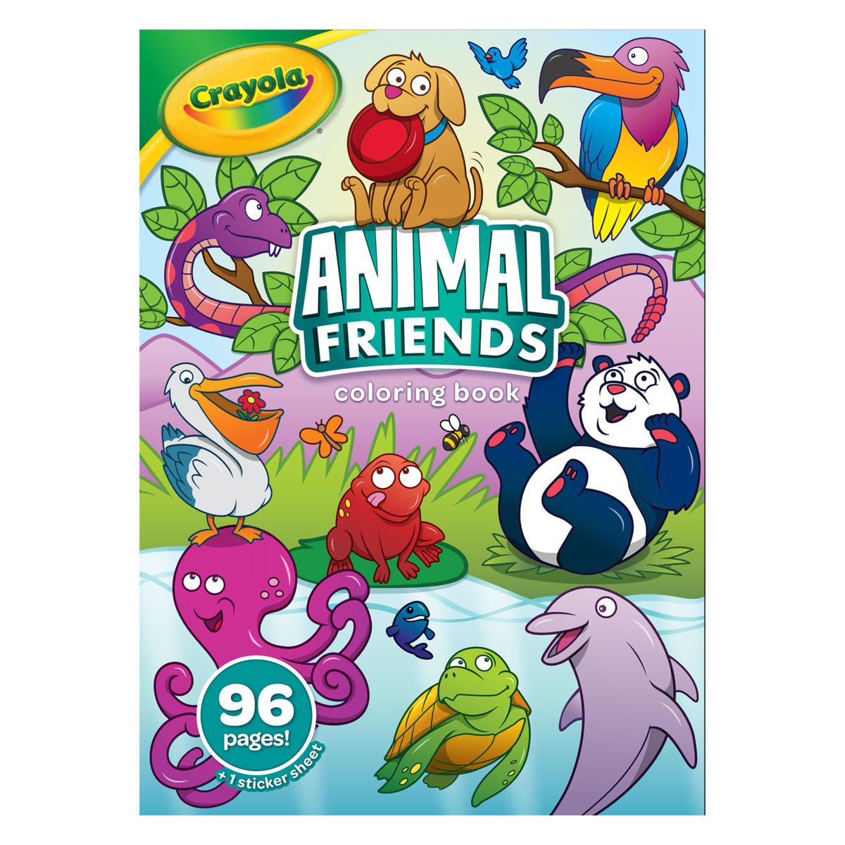 Crayola Animal Friends Colouring Book