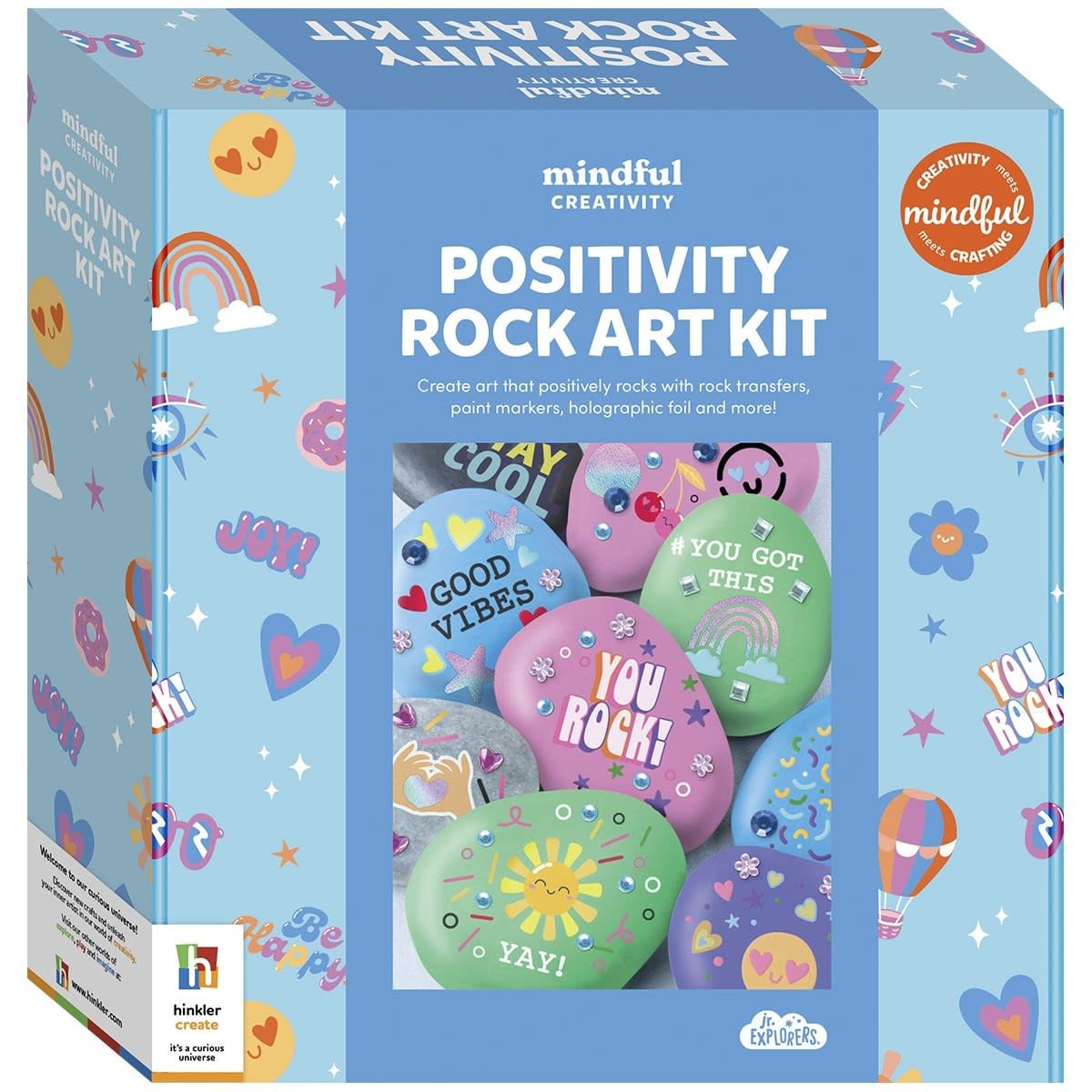 Jr. Explorers Mindful Creativity Positivity Rock Art Kit