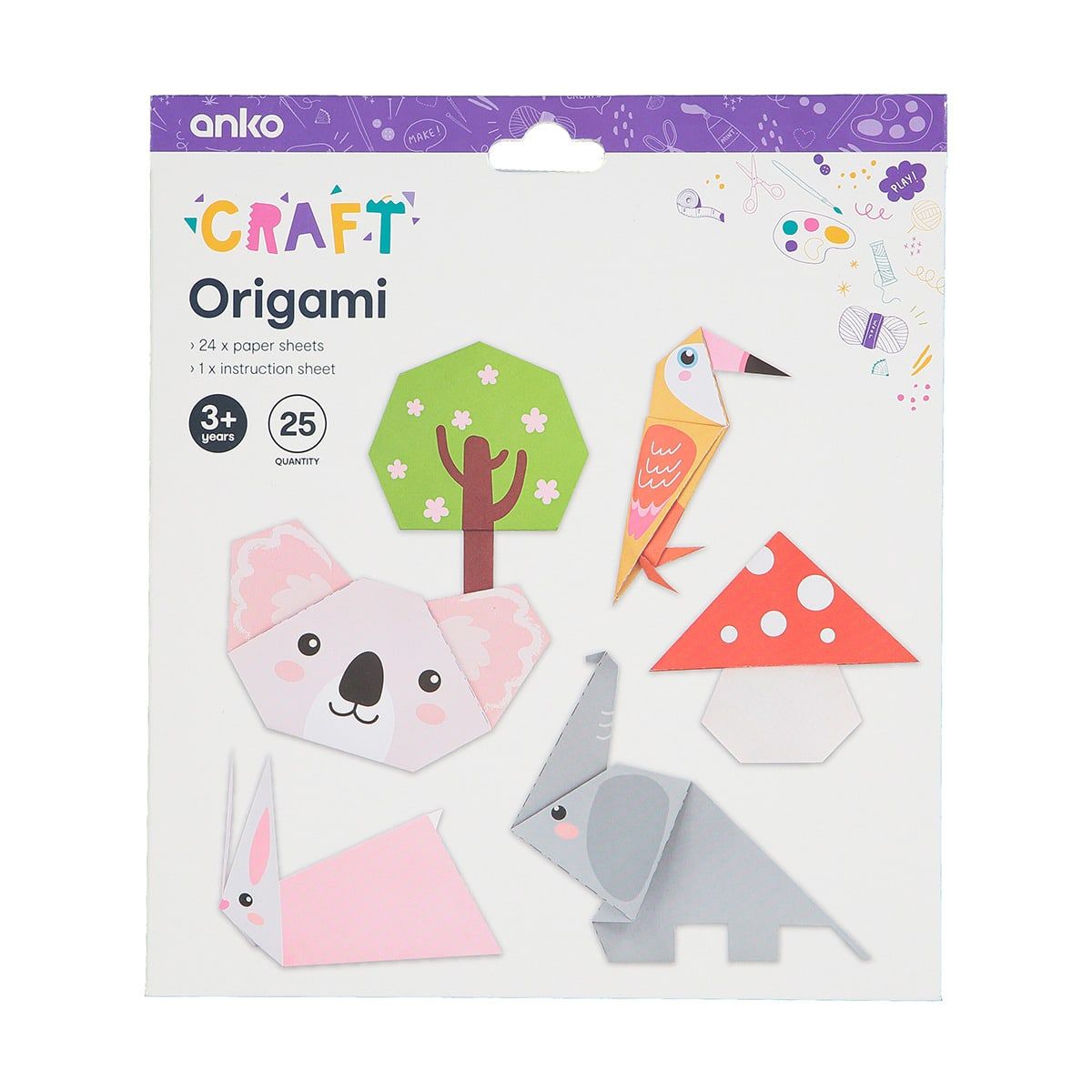 25 Piece Origami