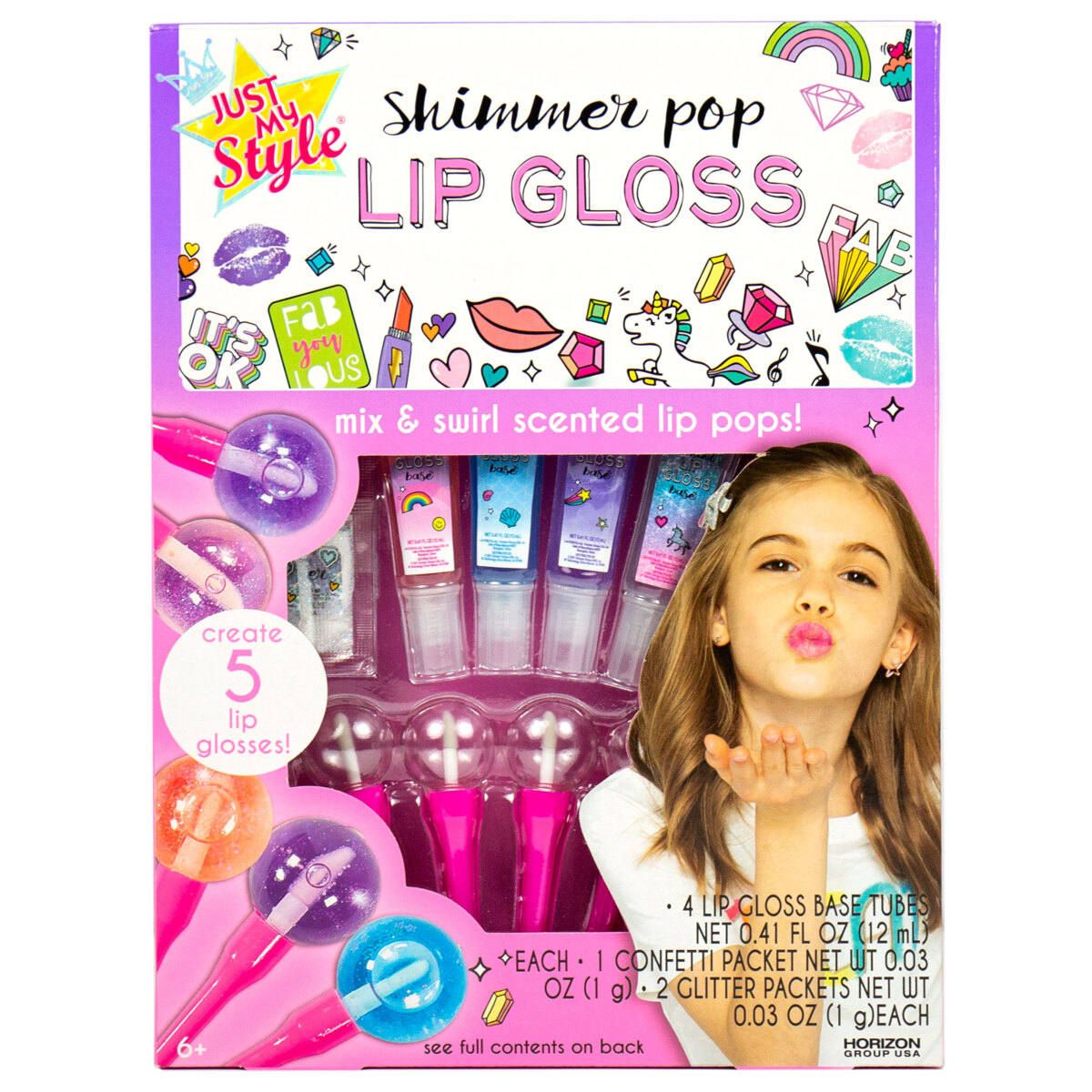 Just My Style Shimmer Pop Lip Gloss