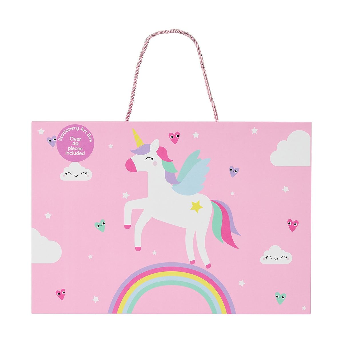 42 Piece Stationery Art Box - Unicorn