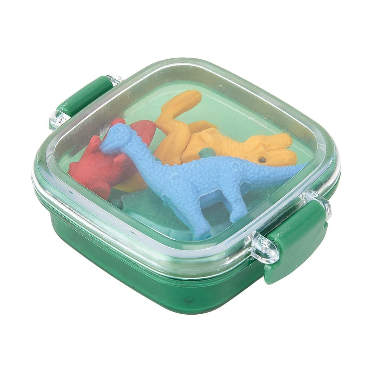 4 Pack 3D Erasers - Crocodiles and Trees