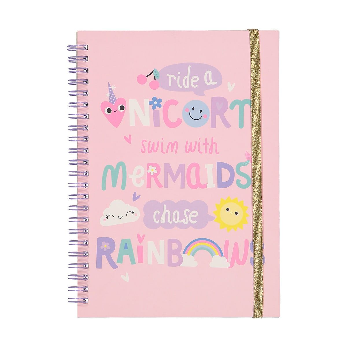 A5 Notebook - Ride Unicorn