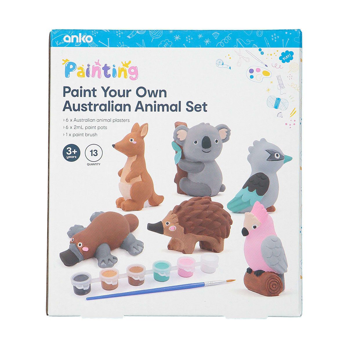 Paint Your Own Animal Set