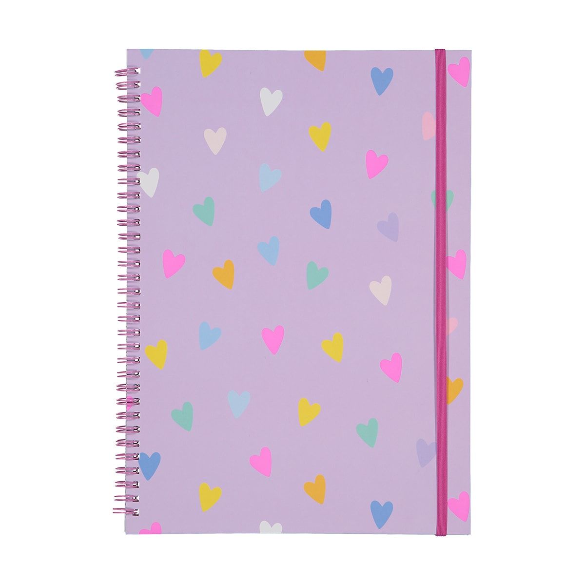 A4 Notebook - Hearts
