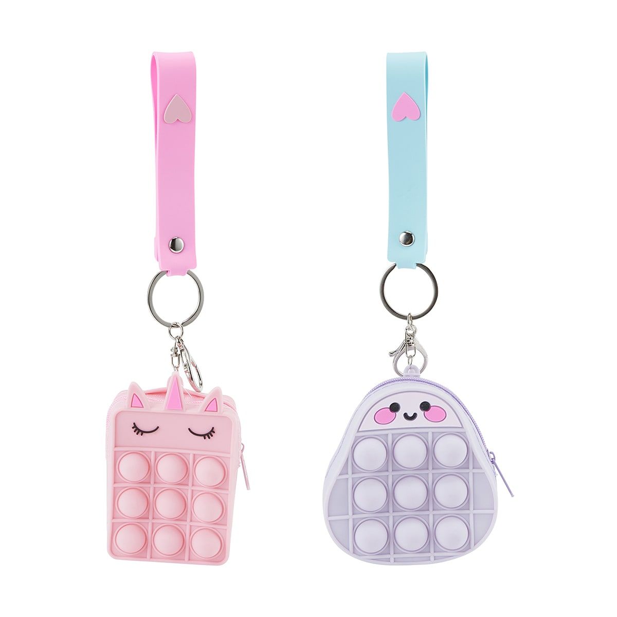 Keyring Popper Coin Purse - Assorted