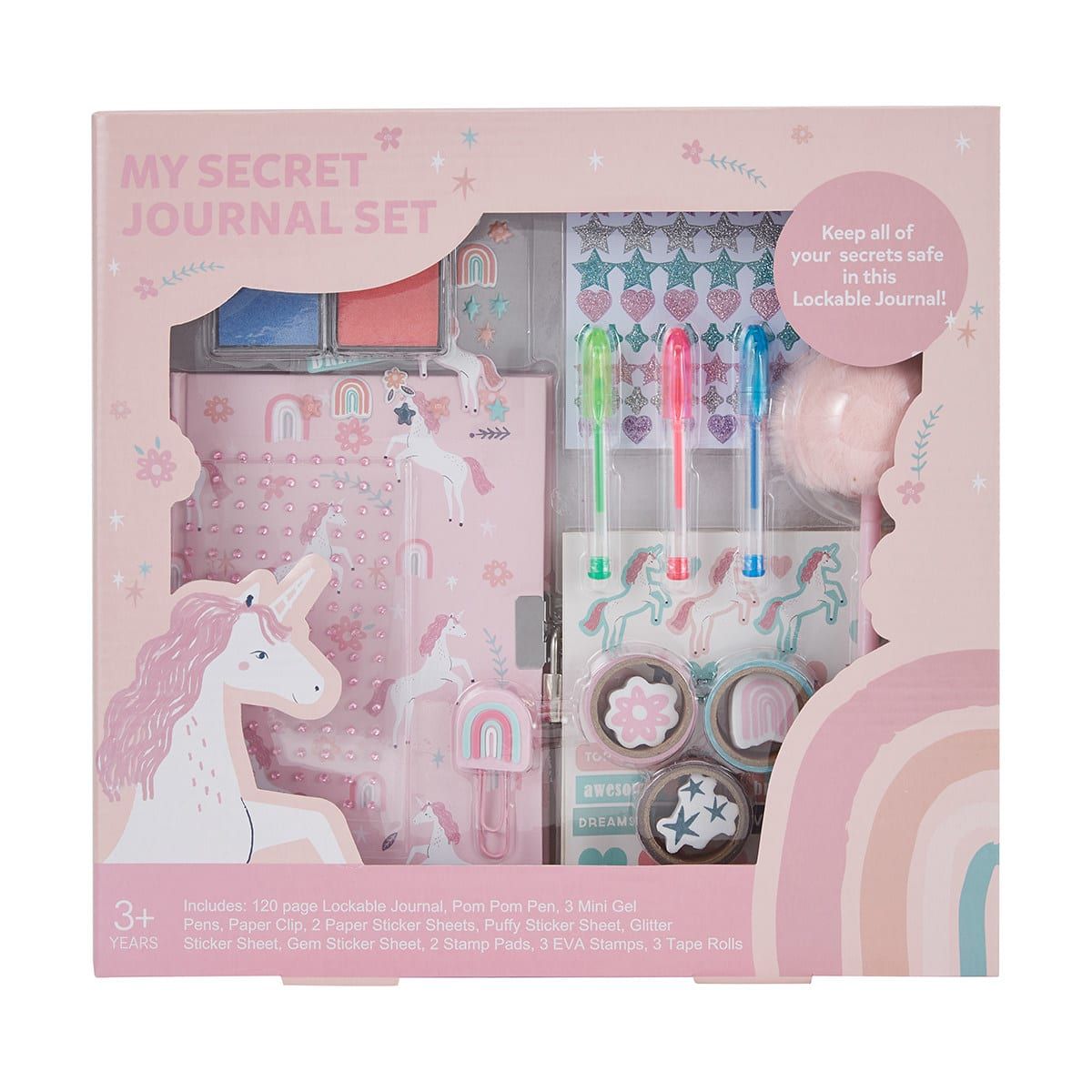 My Secret Journal Set - Unicorn