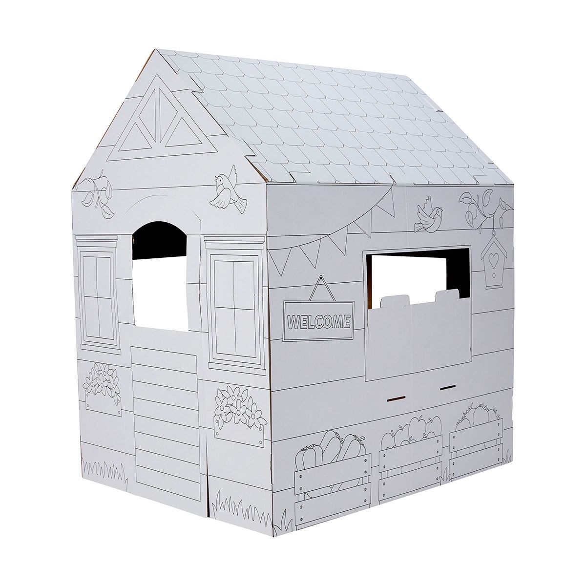 Build & Decorate Your Own Cubby House