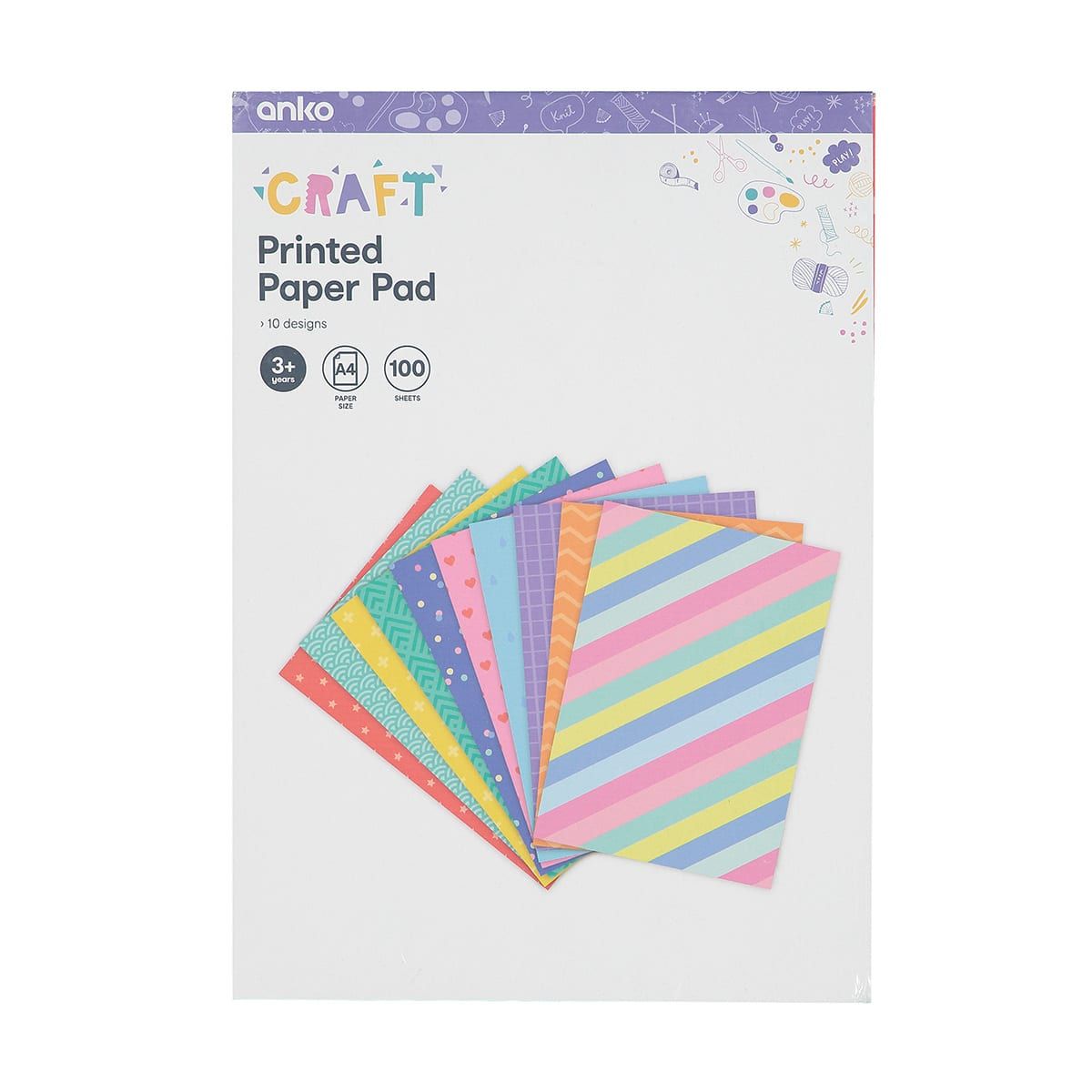 A4 Printed Paper Pad