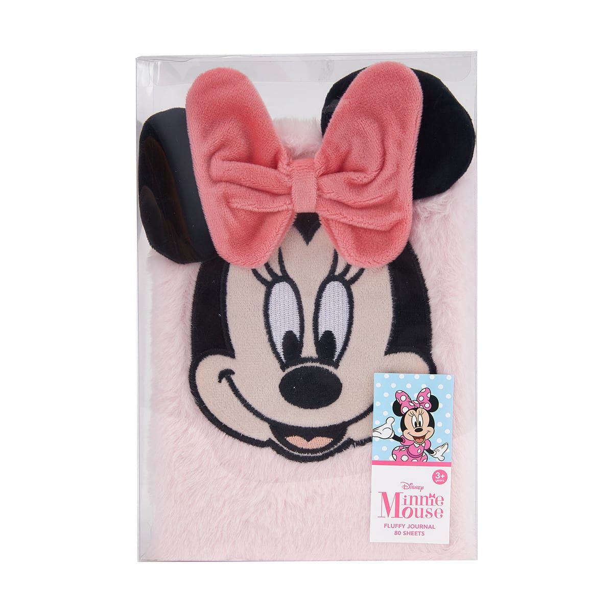 Disney Minnie Mouse Fluffy Journal
