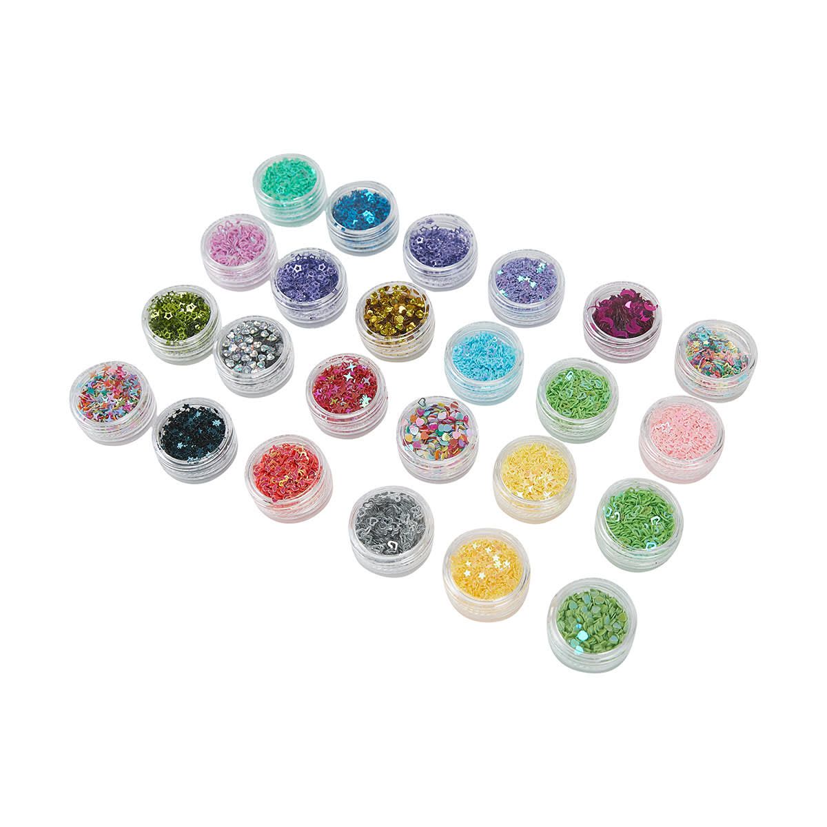 24 Piece Mixed Glitter