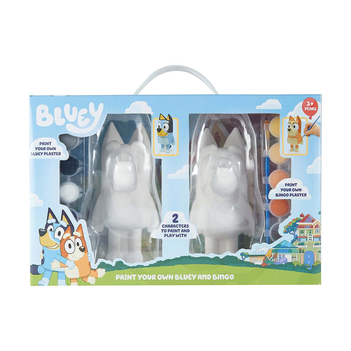 Bluey Paint Your Own Bluey and Bingo Activity Set