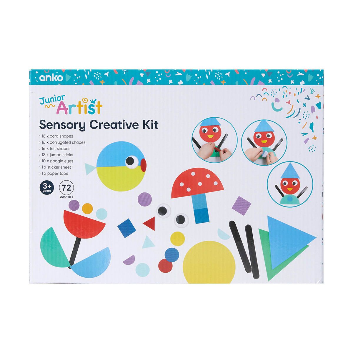 72 Piece Sensory Creative Kit