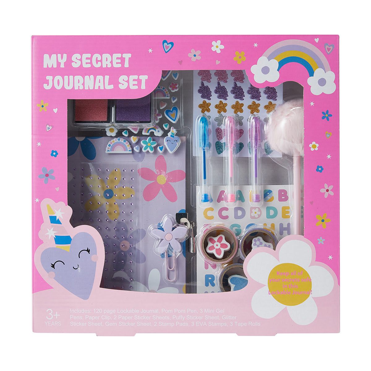 My Secret Journal Set - Floral