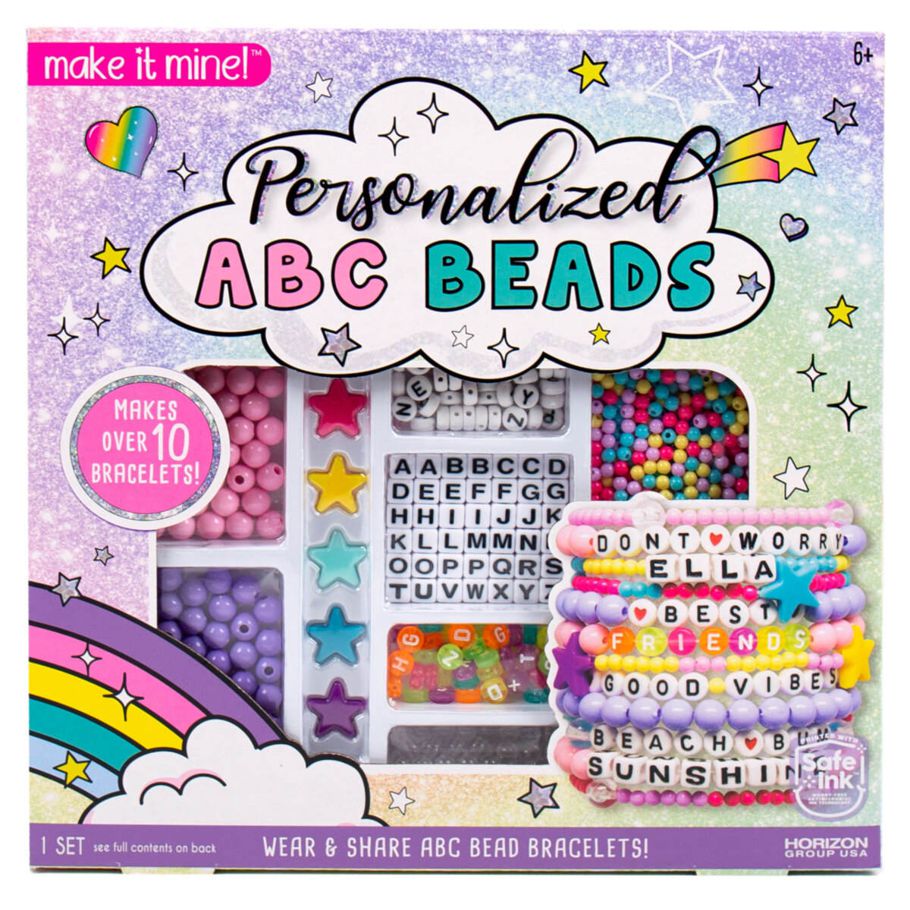 Make it Mine! Personalised ABC Beads Jewellery-Making Kit