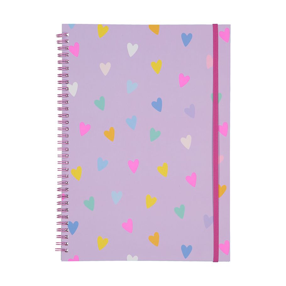 A4 Notebook - Hearts