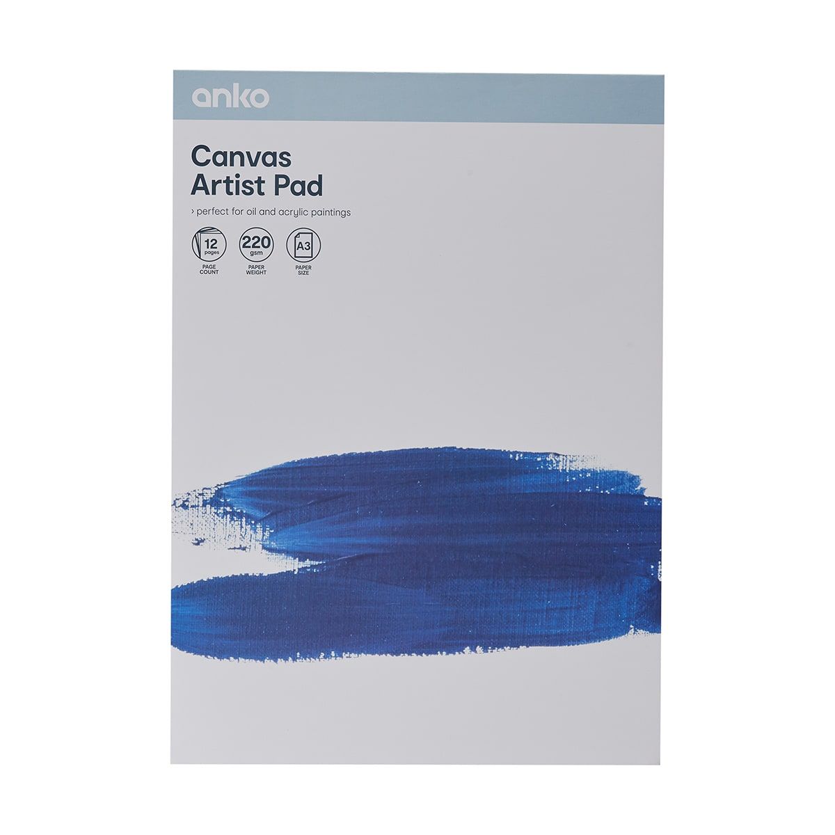 A3 Canvas Artist Pad