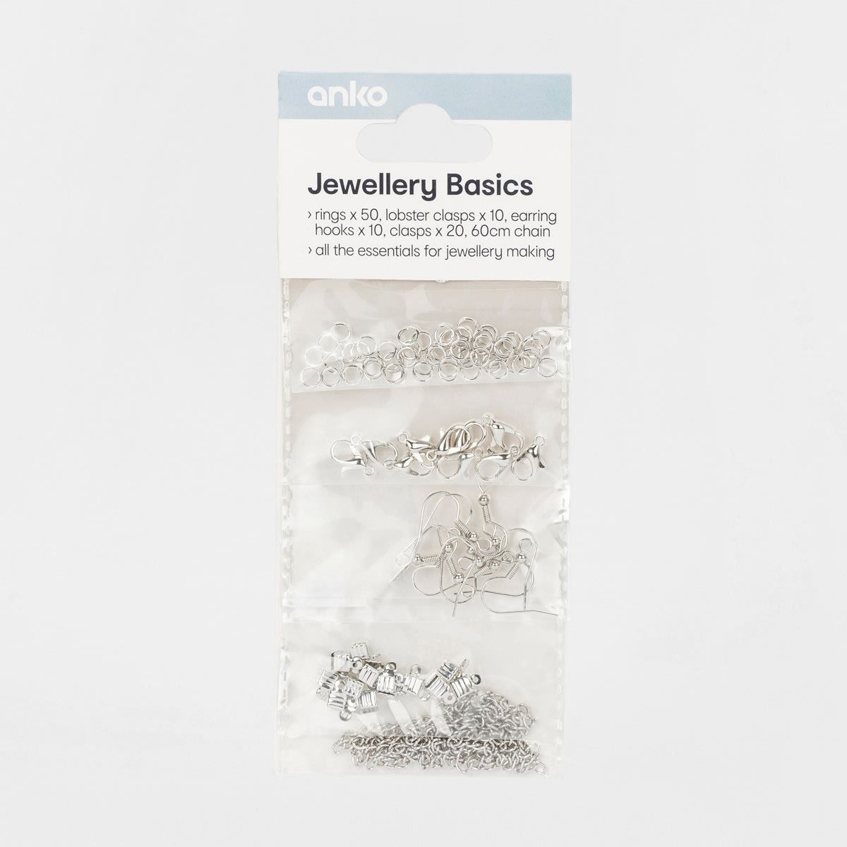 Jewellery Basics - Silver Look