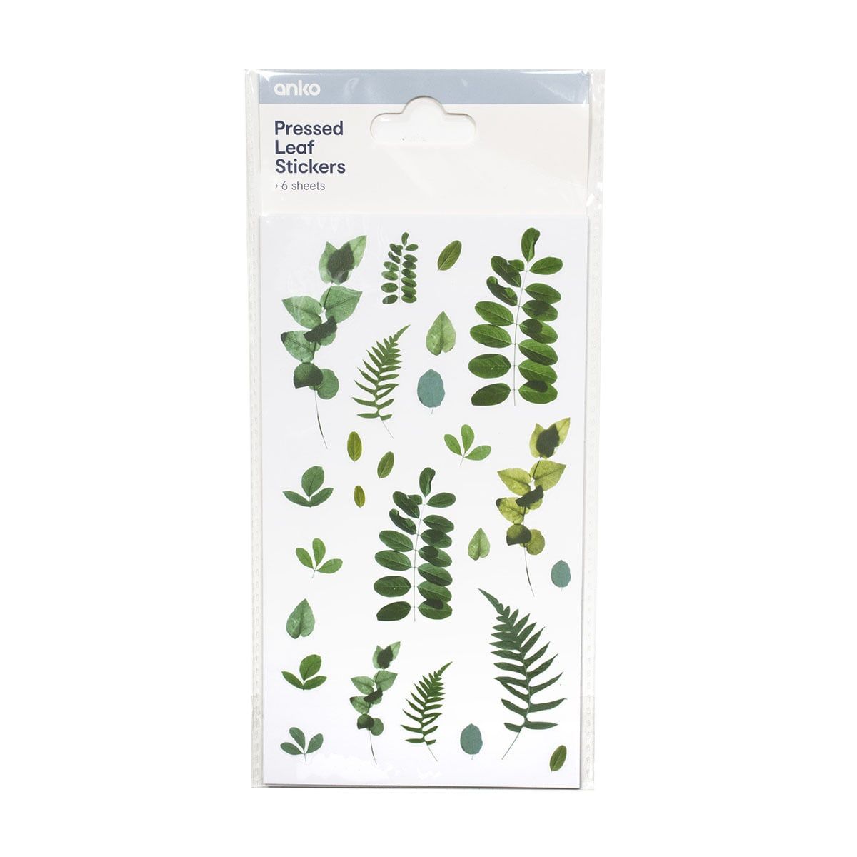 Pressed Leaf Stickers