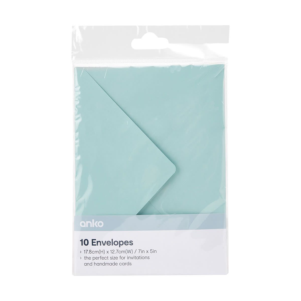 10 Pack Envelopes - Sage