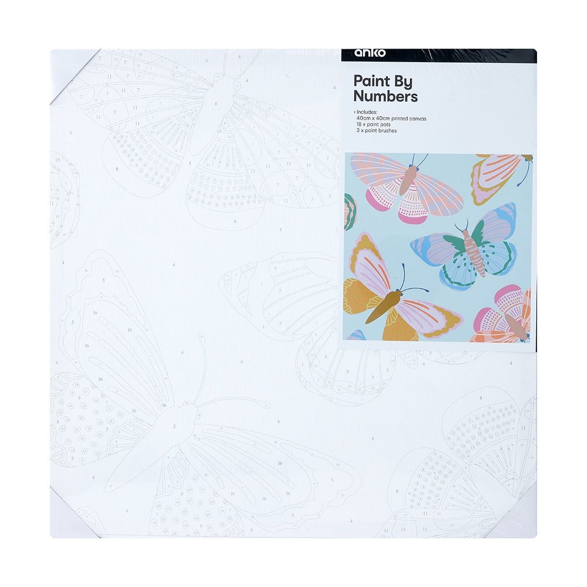 Paint by Numbers - Butterfly