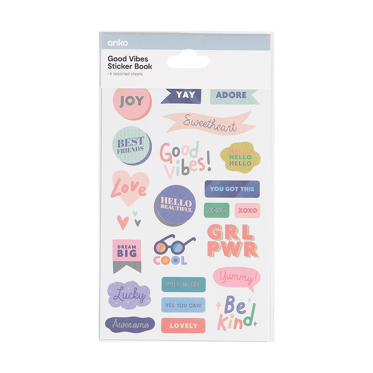 Teen Sticker Book