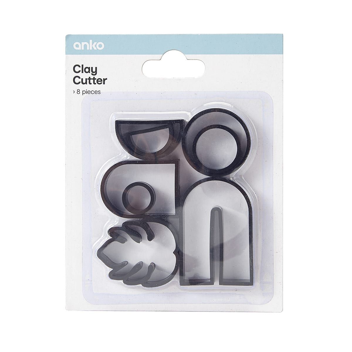 8 Piece Clay Cutters