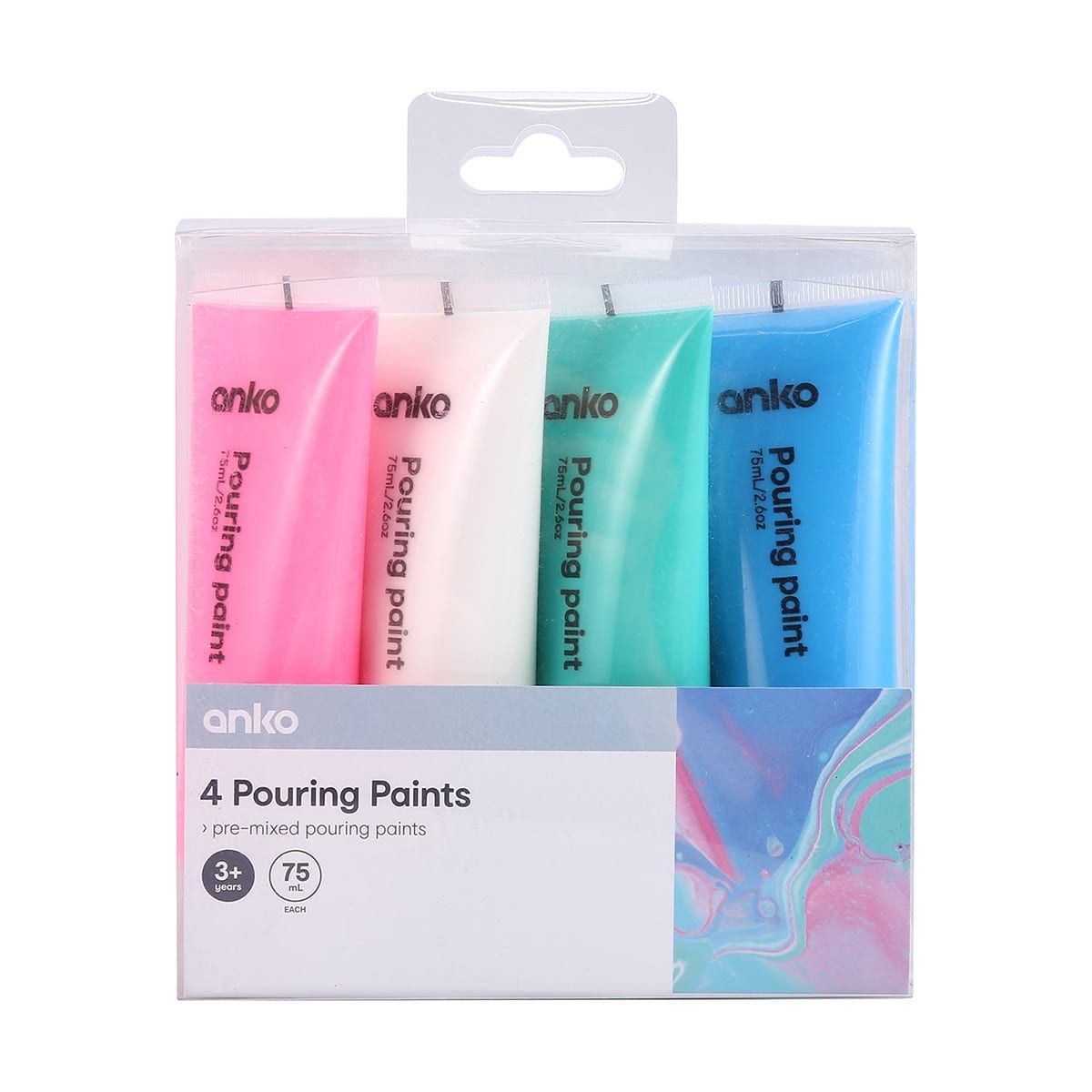4 Pouring Paints