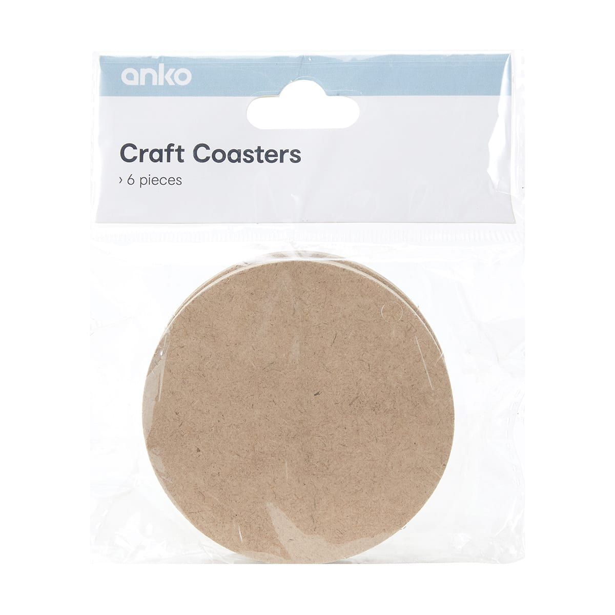 6 Piece Craft Coasters