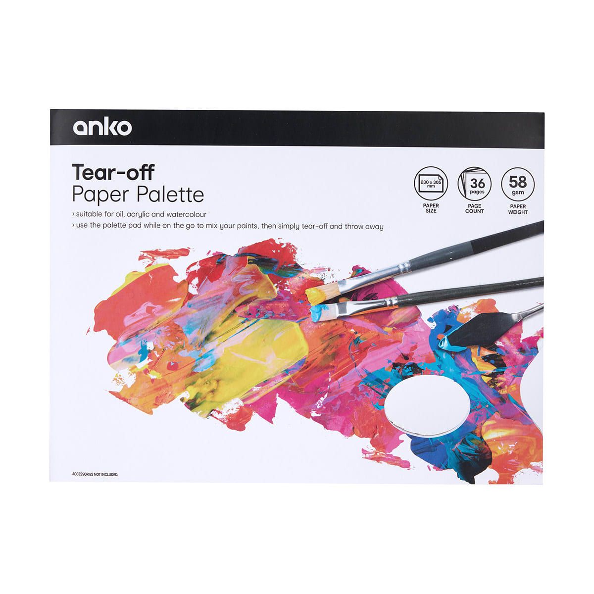 Tear-Off Paper Palette