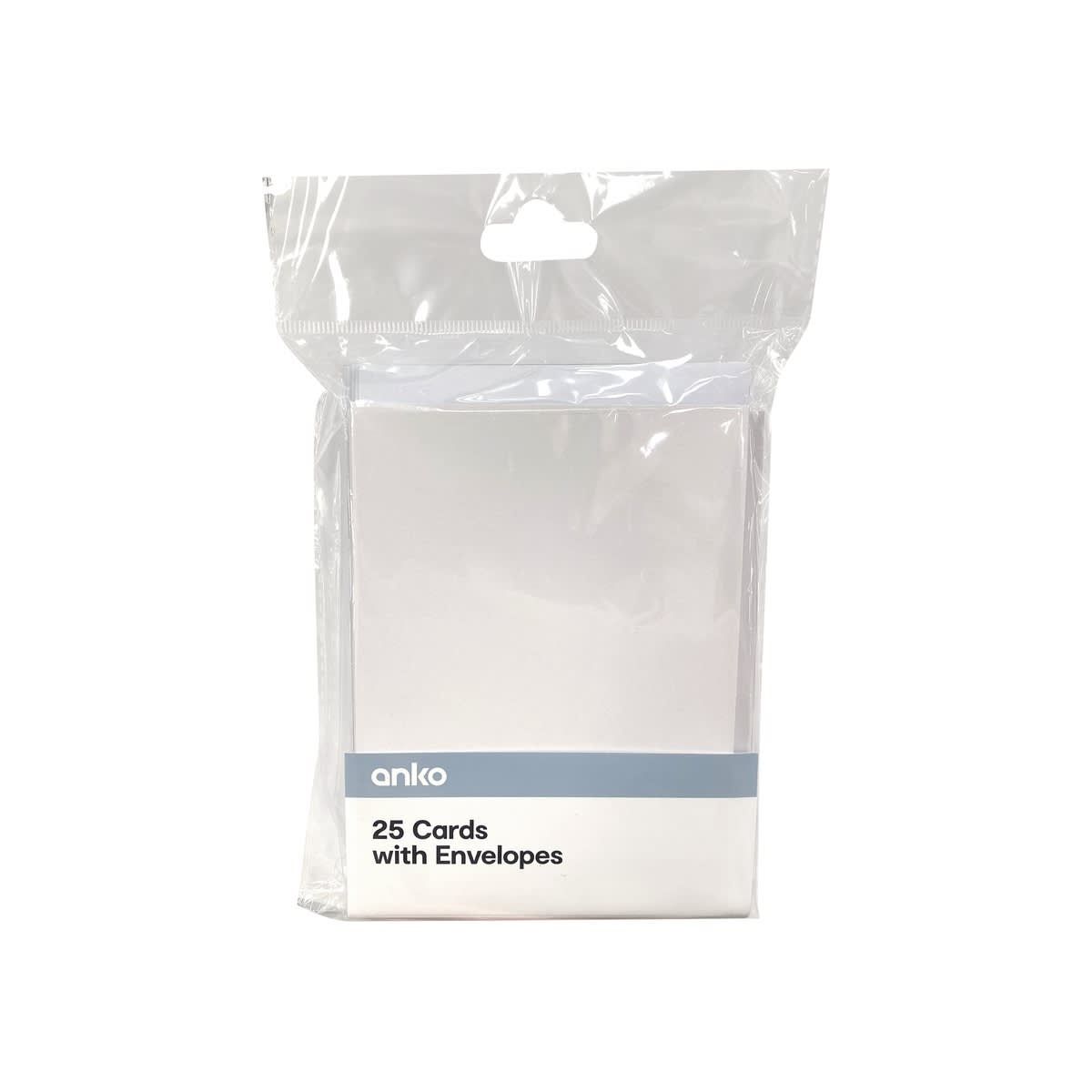 25 Pack Cards with Envelopes
