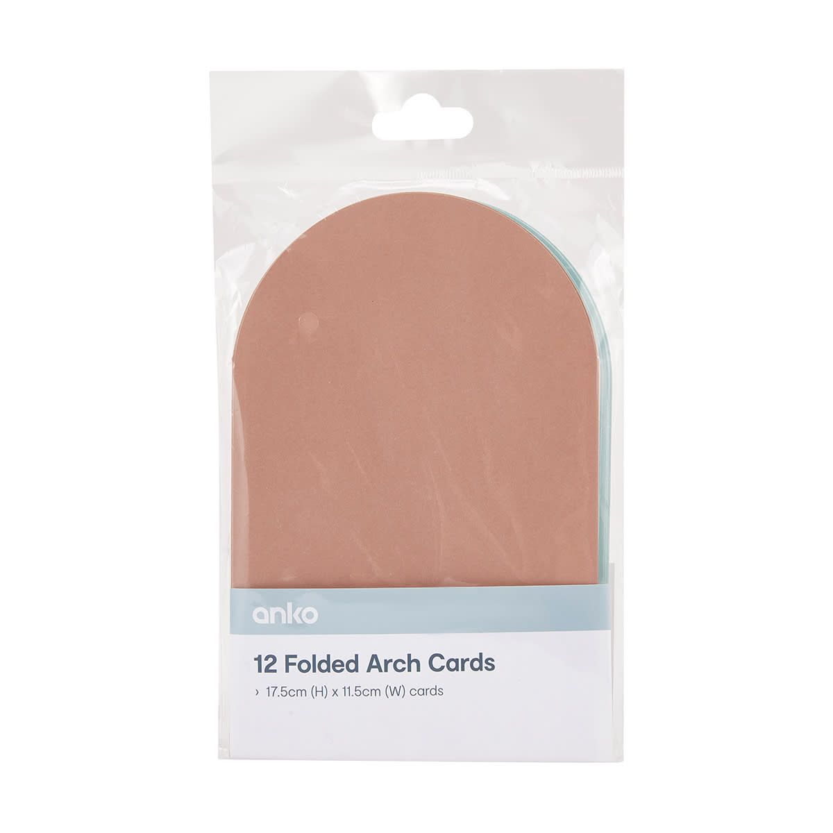 12 Pack Folded Arch Cards