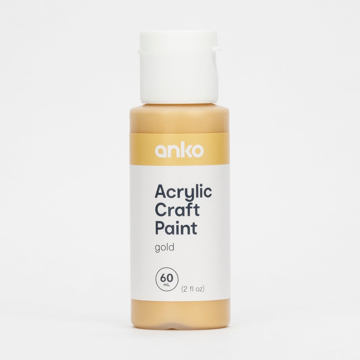 60ml Acrylic Craft Paint - Gold