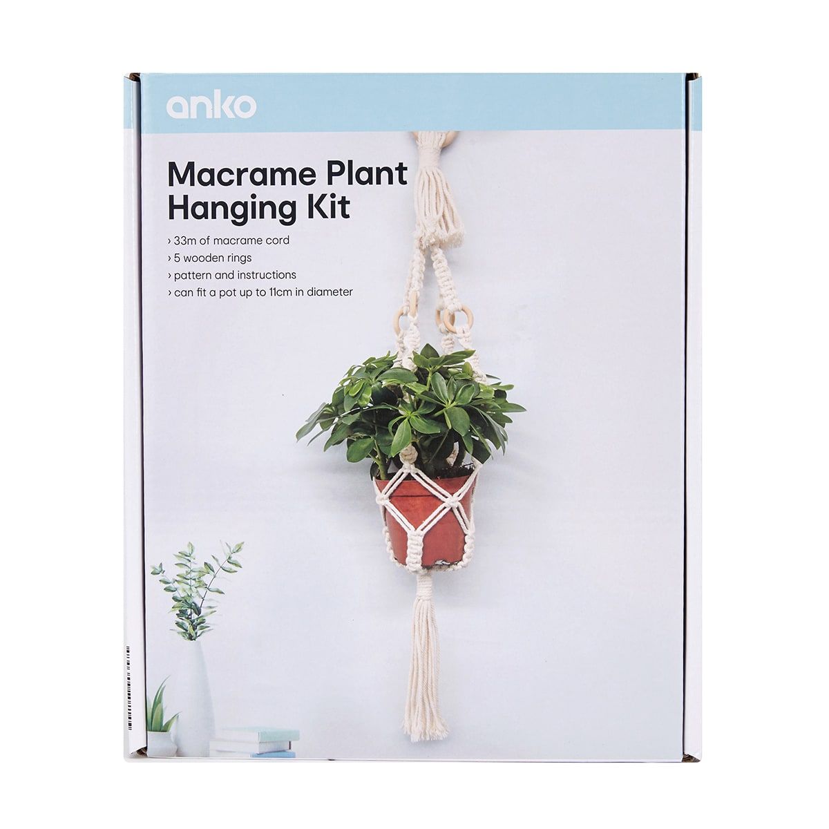 Macrame Plant Hanging Kit