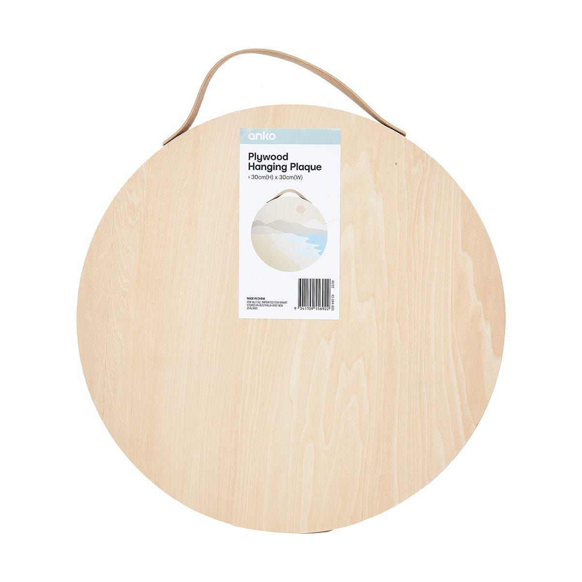 Plywood Hanging Plaque