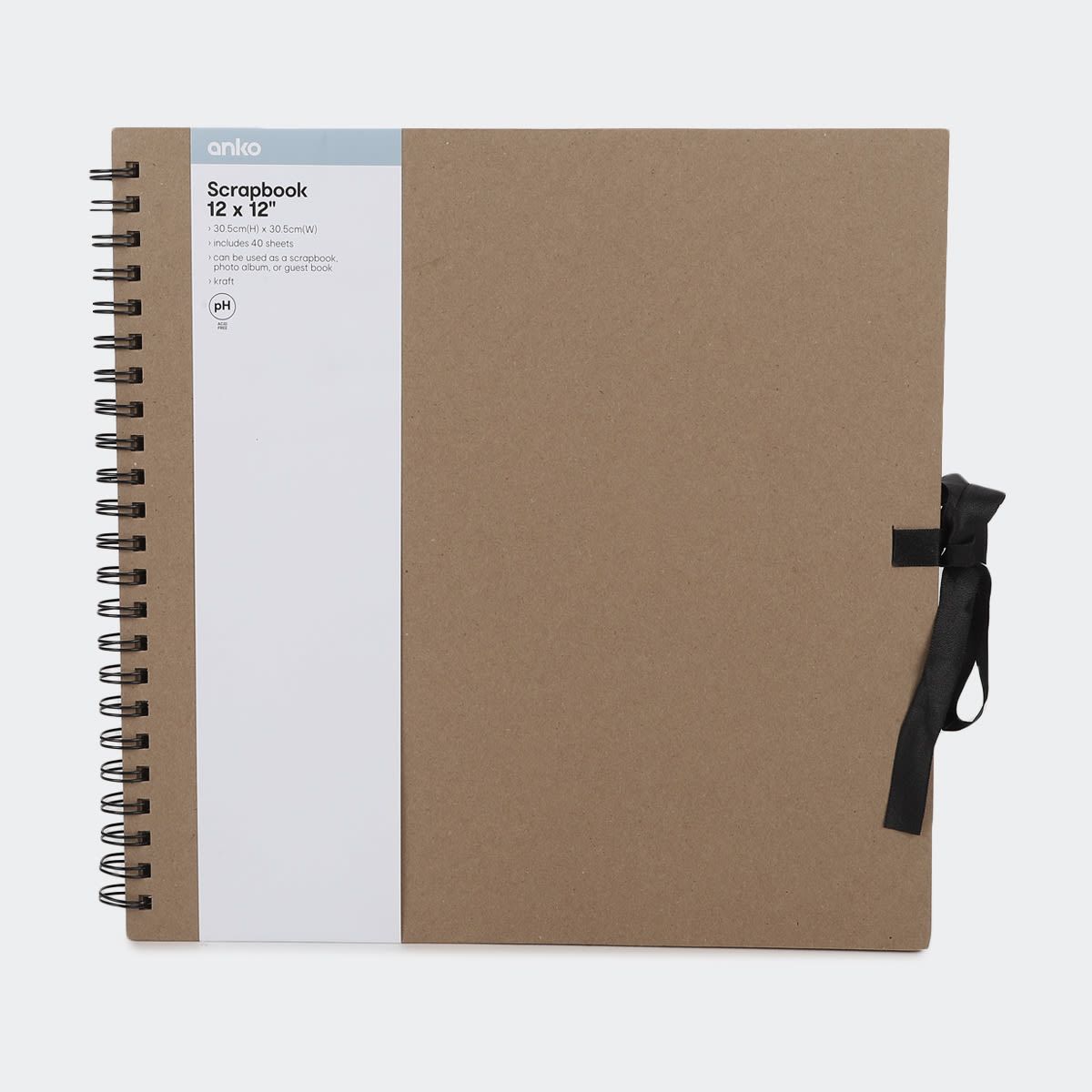 12in. x 12in. Scrapbook - Kraft