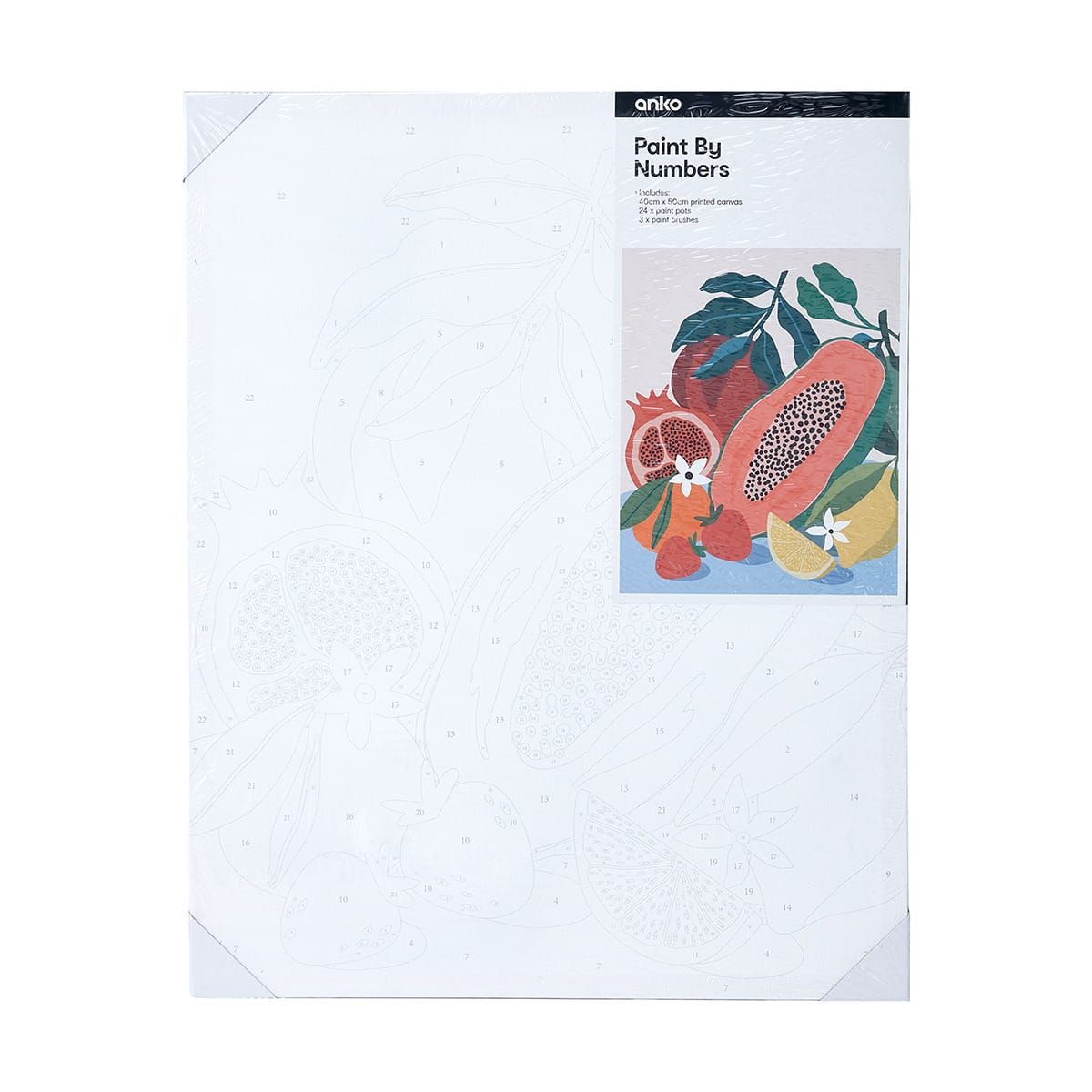 Paint By Numbers - Fruit