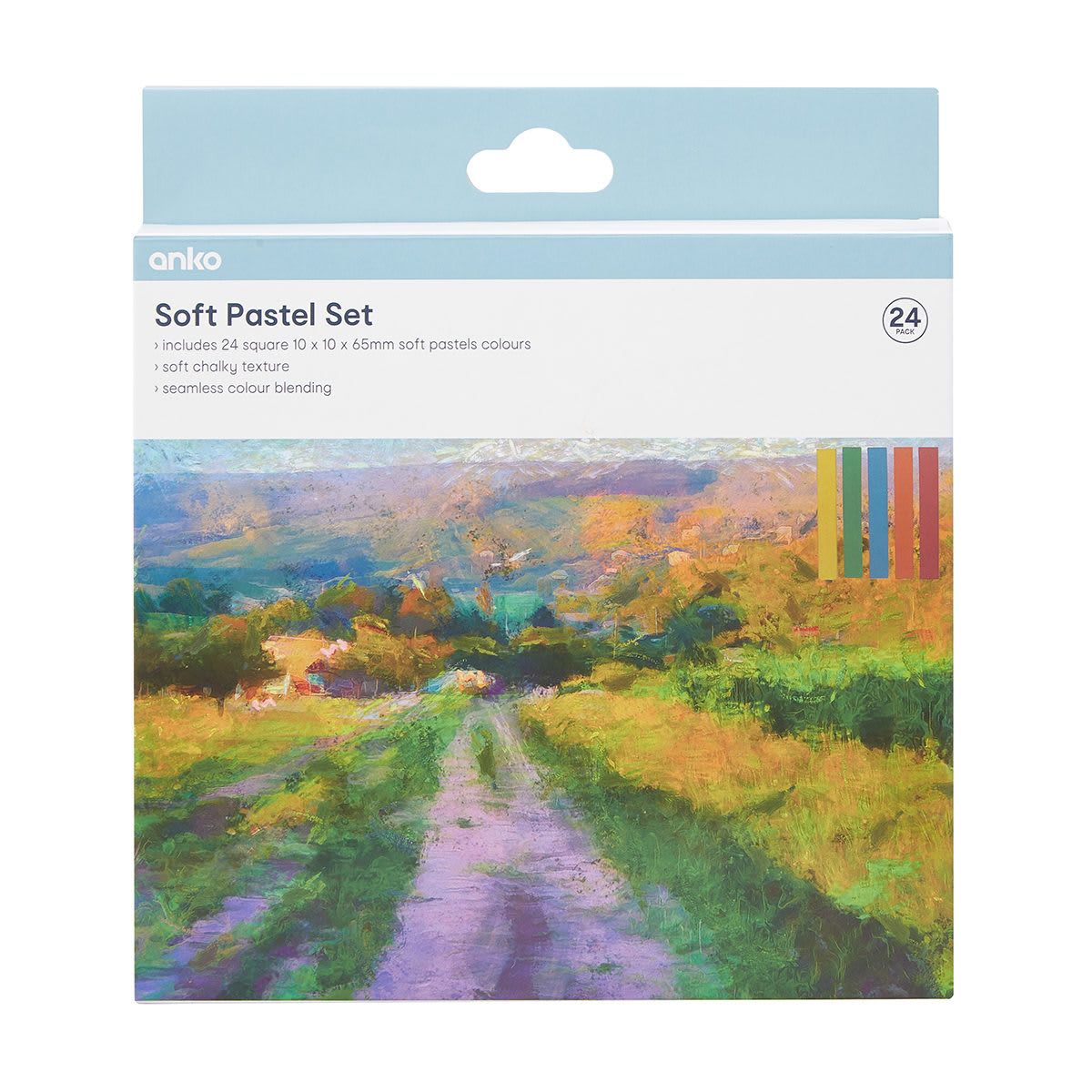 24 Pack Soft Pastel Set
