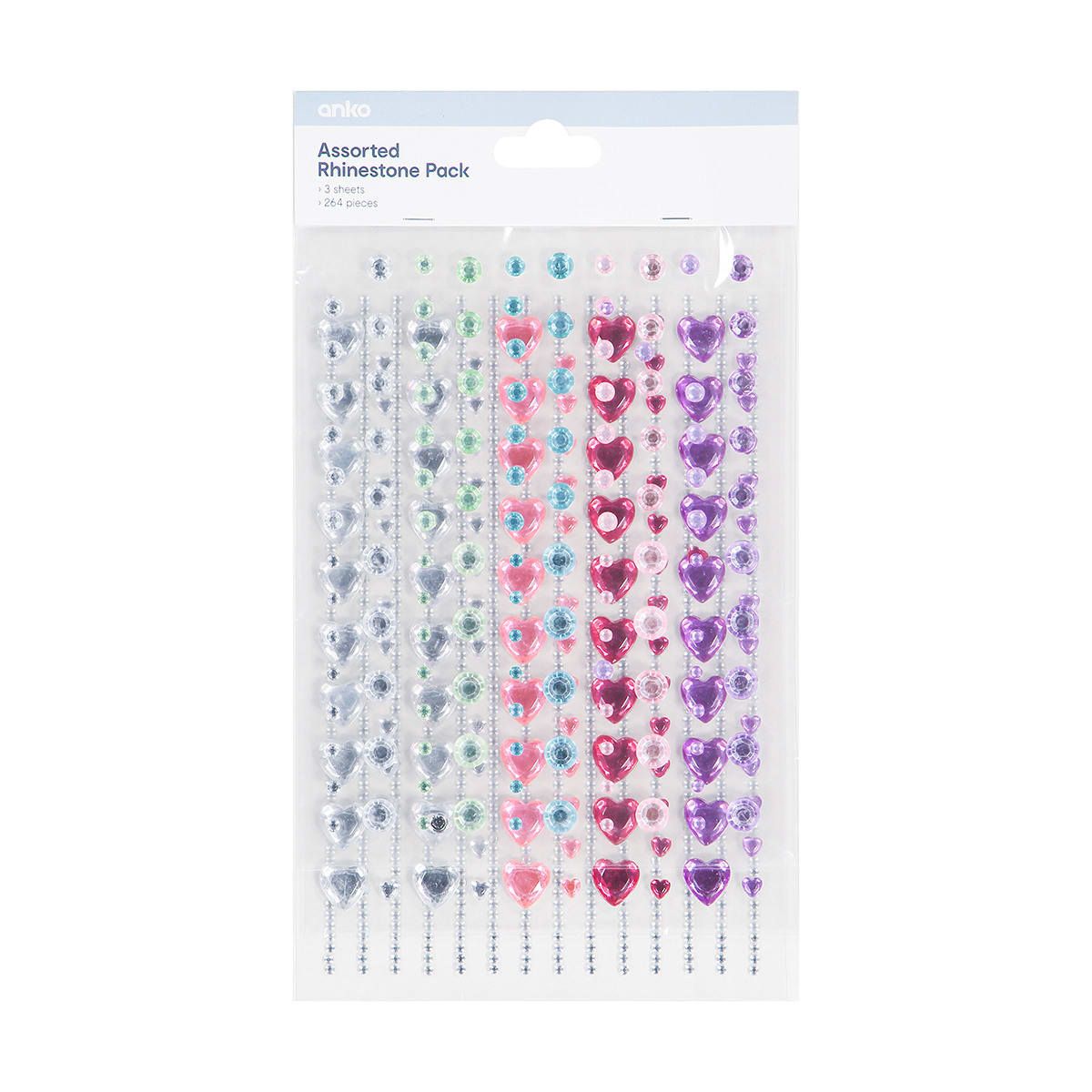 Assorted Rhinestone Pack