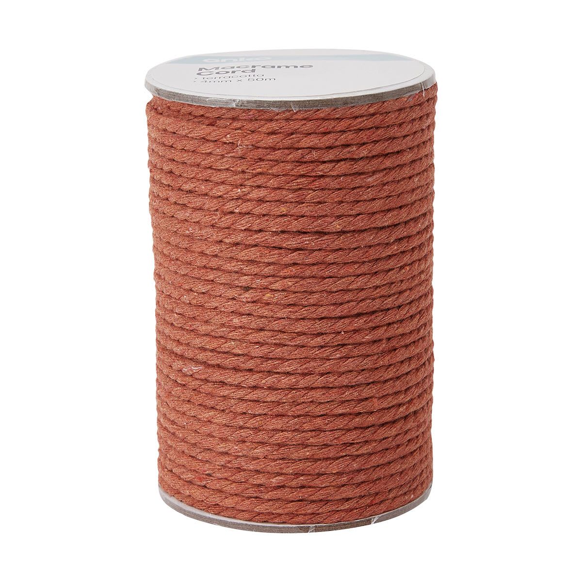 50m Macrame Cord - Terracotta