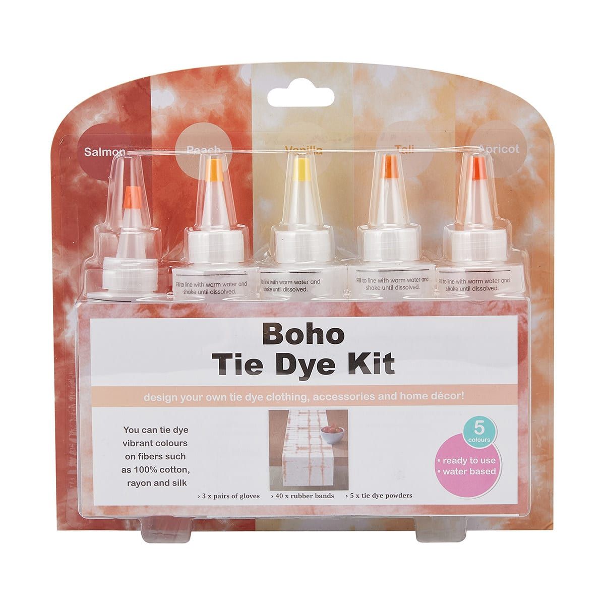 Boho Tie Dye Kit