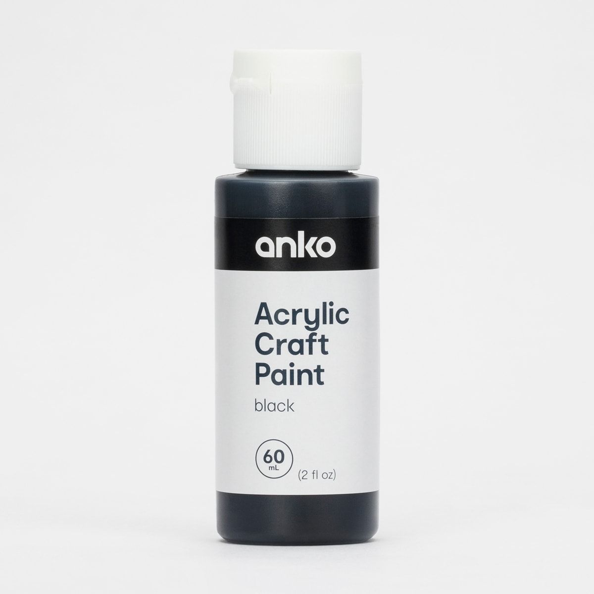 60ml Acrylic Craft Paint - Black