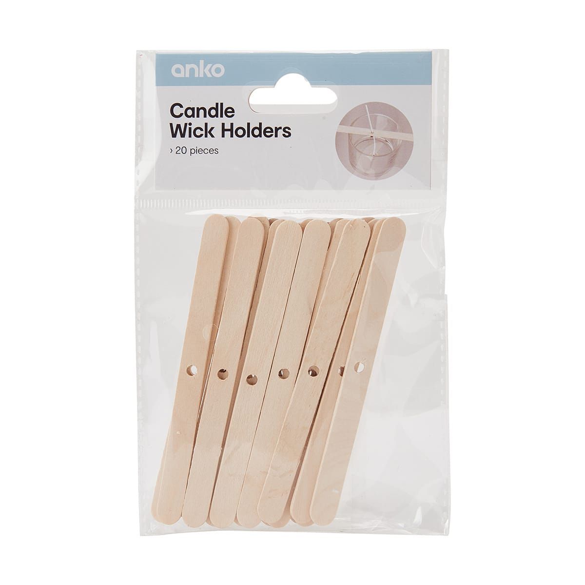 20 Piece Candle Wick Holder