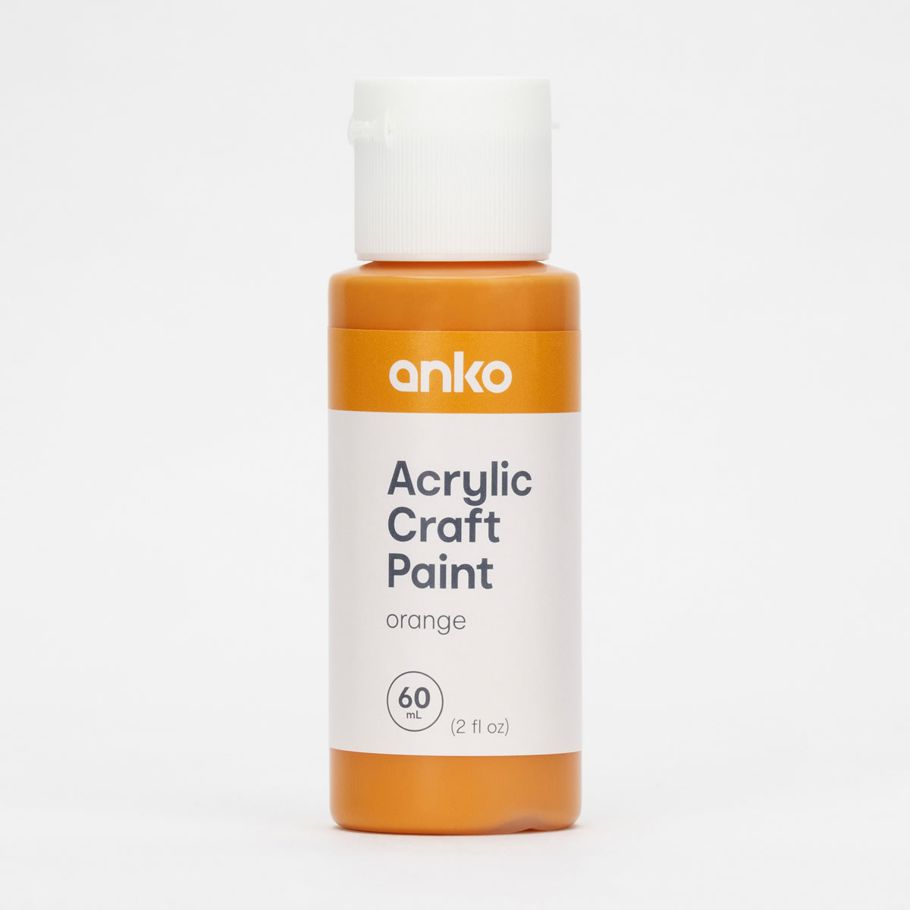 60ml Acrylic Craft Paint - Orange